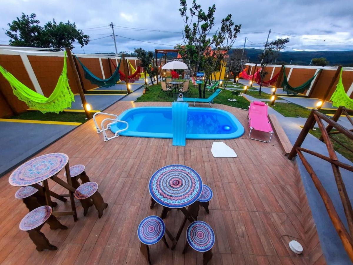 Camping Reino De Andalasia Alto Paraíso de Goiás Eksteriør billede