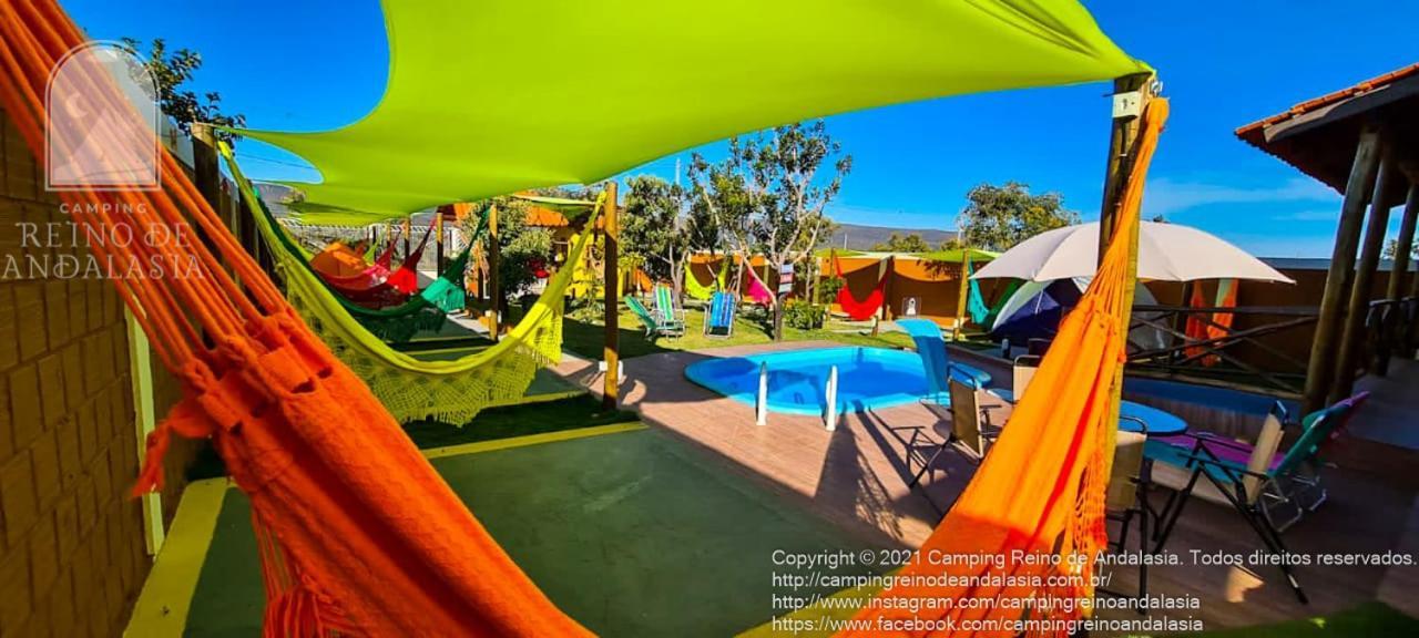 Camping Reino De Andalasia Alto Paraíso de Goiás Eksteriør billede