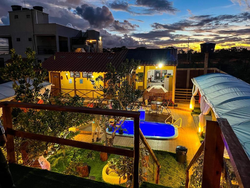 Camping Reino De Andalasia Alto Paraíso de Goiás Eksteriør billede