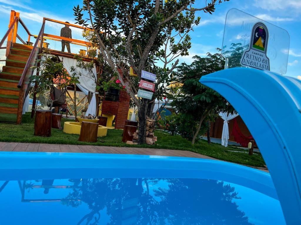Camping Reino De Andalasia Alto Paraíso de Goiás Eksteriør billede